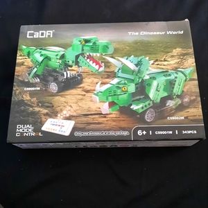 CaDA-Dinosaur World- T-Rex Remote Control Building Block Toy, C59001W